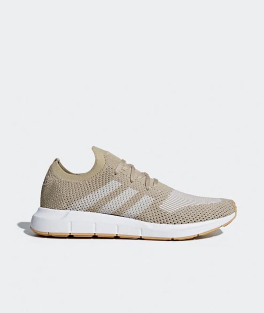 Adidas Raw Gold Textile Primeknit Swift Run Shoes