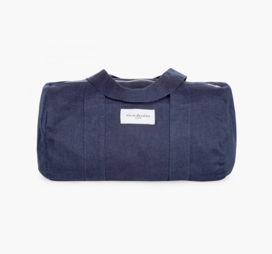 Rive Droite Paris Recycled Denim Duffle Bag