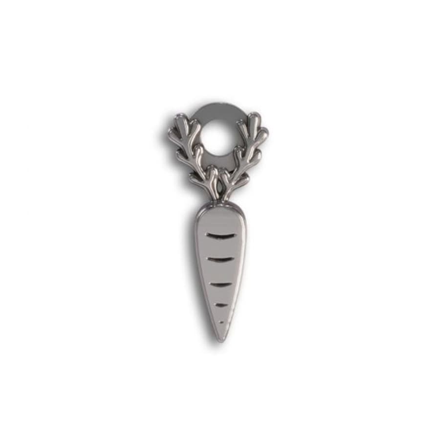 LICENSED TO CHARM Sterling Silver Carrot Charm 