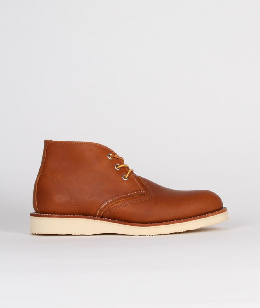 Red Wing Shoes Gold Iginal Leather Classic Chukka 3140 Shoes