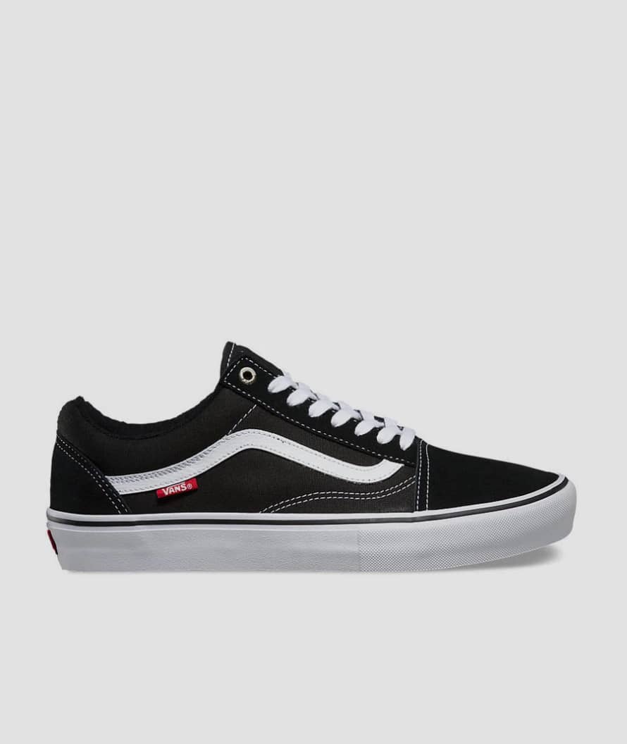 Vans  Black White Old Skool Pro Shoes