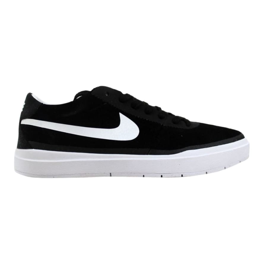 Nike Black White Suede Bruin SB Hyperfeel Skate Shoe