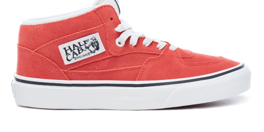 Vans  Hibiscus True White Suede Half Cab Shoes