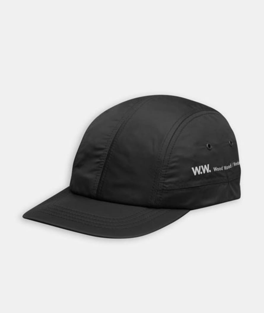 Wood Wood Black Movement Cap