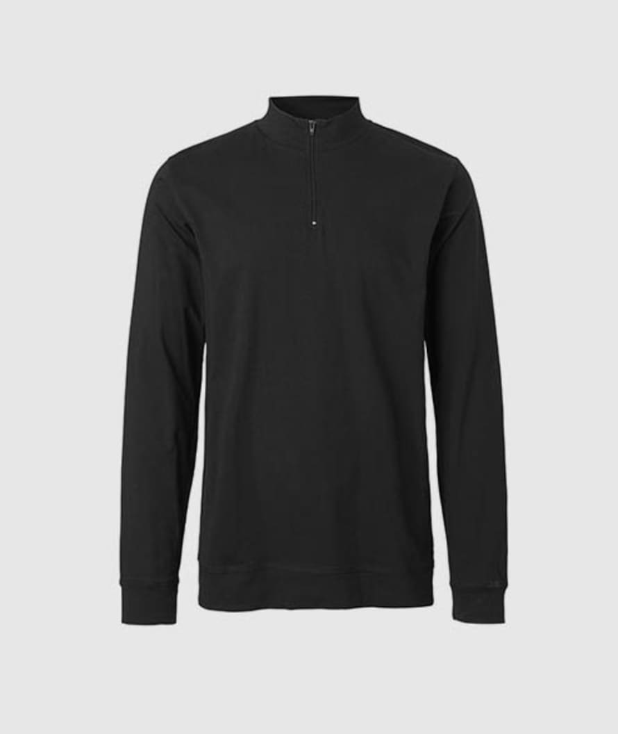 Libertine-Libertine Black Wool Clapton Roll Neck Sweatshirt