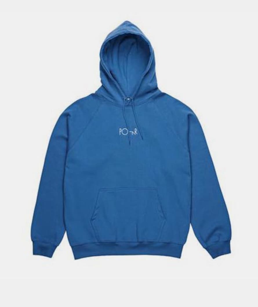 POLAR SKATE Myknos Blue Cotton Default Hoodie