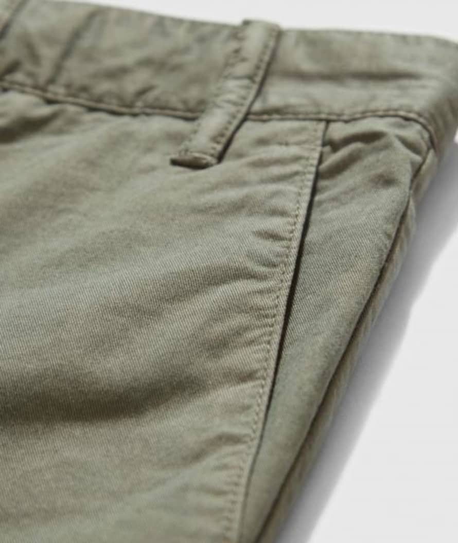 Trouva: Dried Olive Cotton Aros Light Twill Pant
