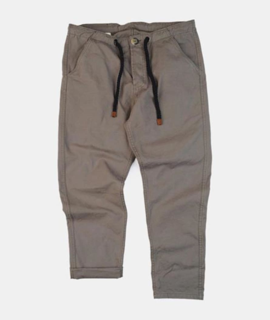 Bleu De Paname Olive Cotton Jump Pant