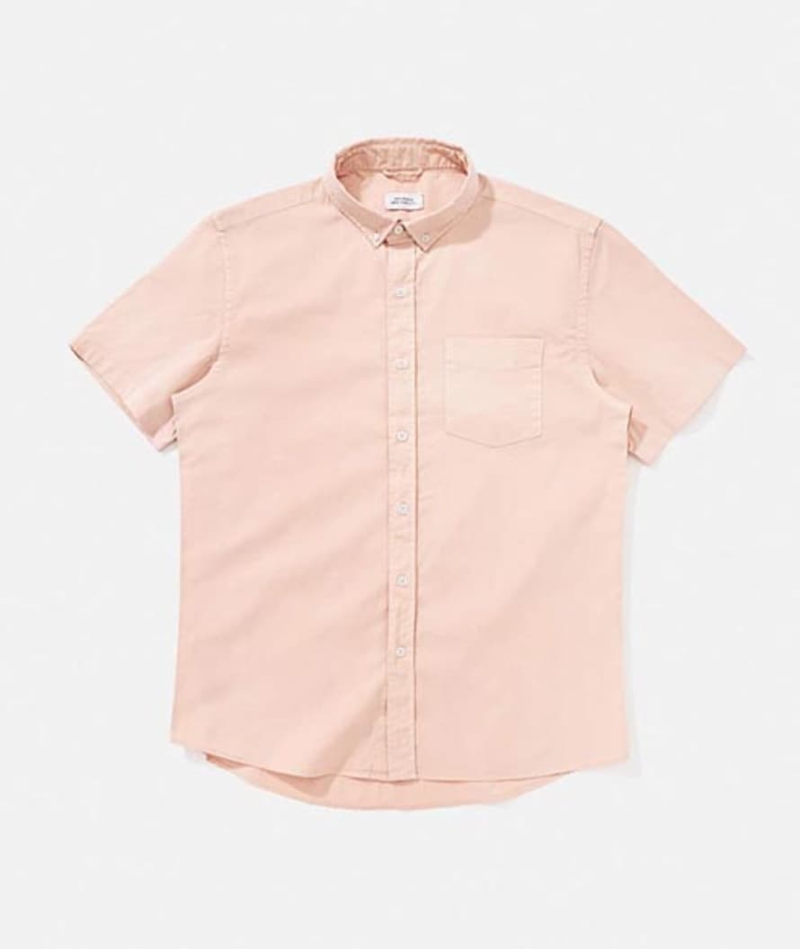 Saturdays NYC Clay Dye Cotton Esquina Oxford Shirt