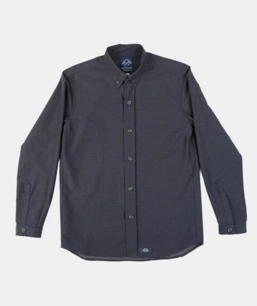 Bleu De Paname Indigo Chemise Bureau Shirt