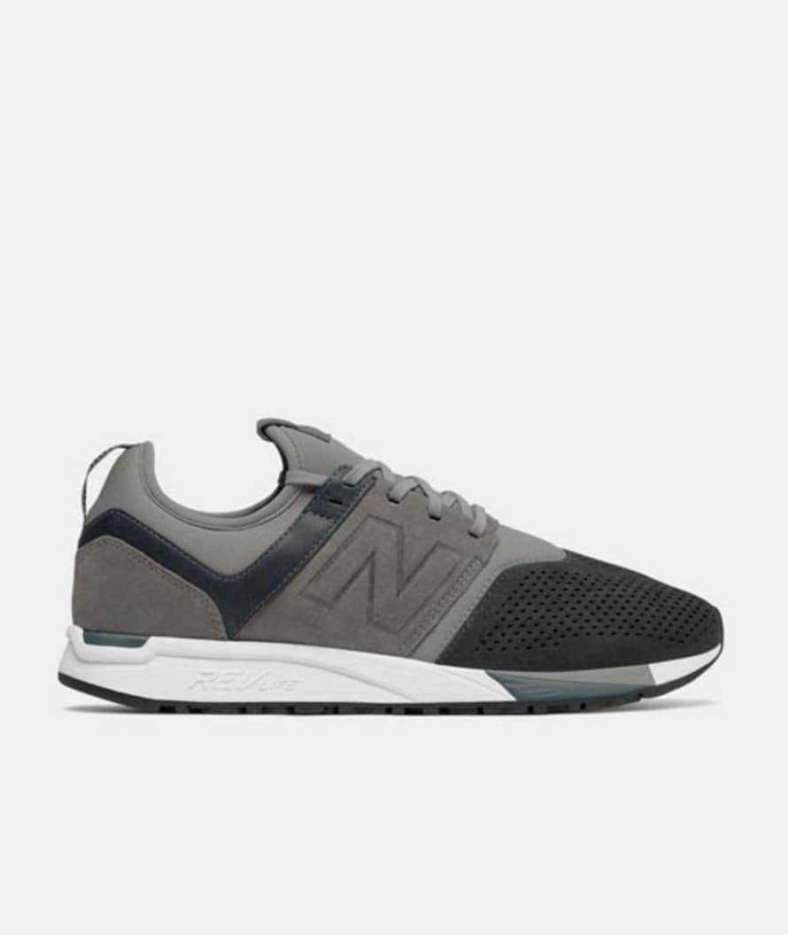 New Balance Grey Suede MRL247N4 Shoes