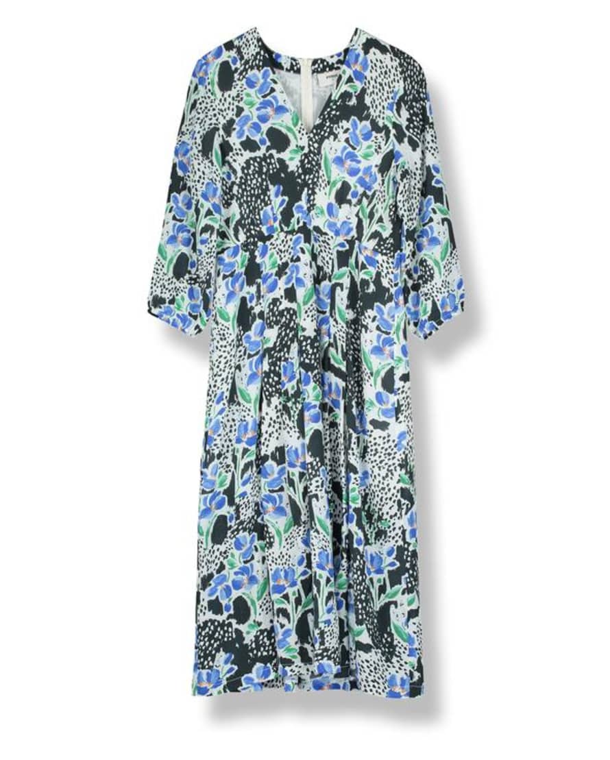 Pyrus  Ingrid Printed Dress in Bluebell Print