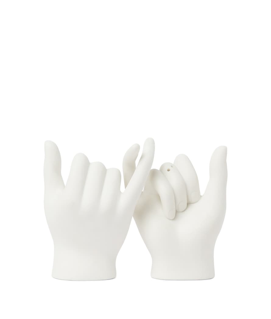 DOIY Design Pinky Swear Salt and Pepper Shakers