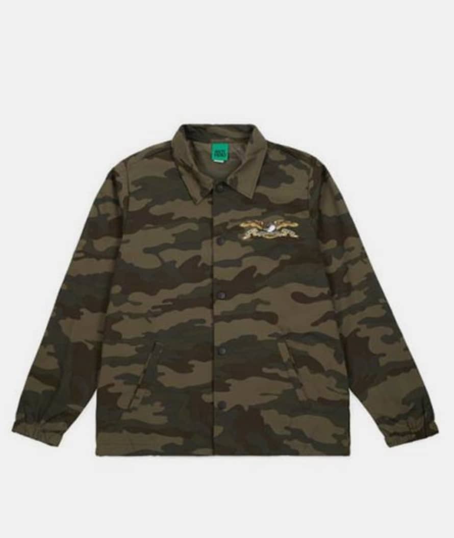 Anti Hero Camo Multi Color Nylon Stock Eagle Jacket