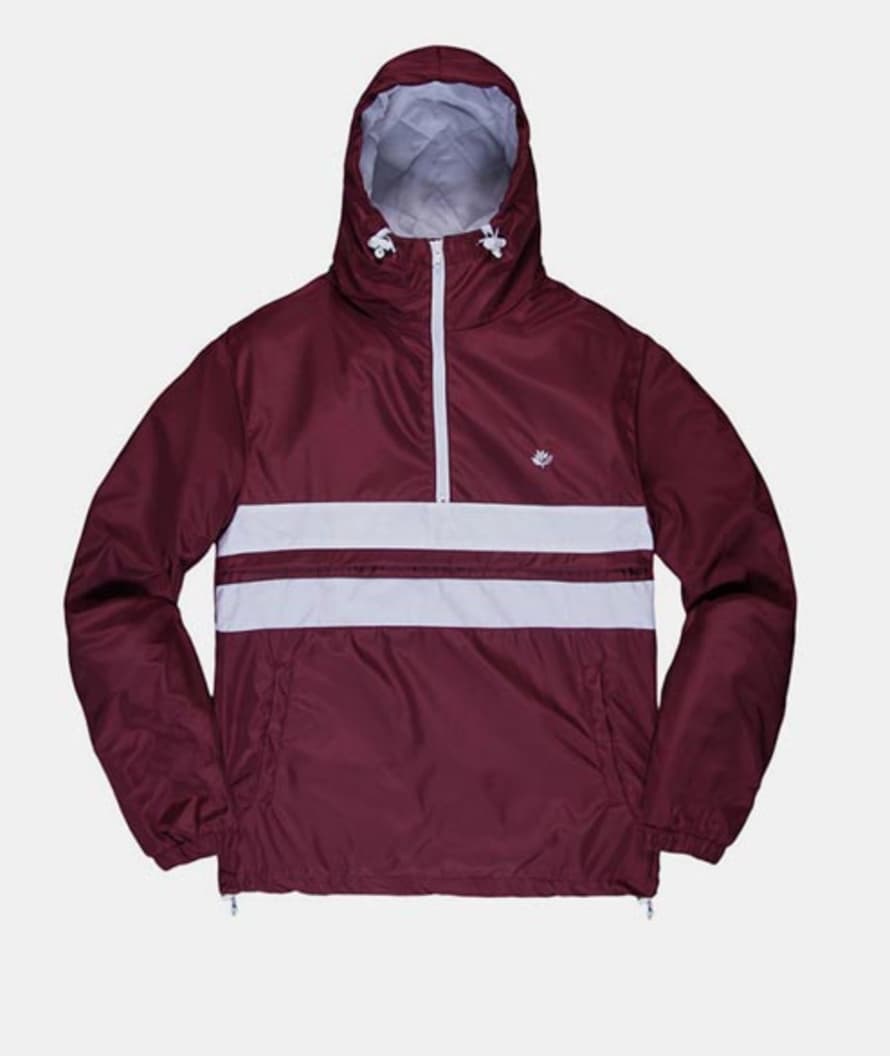 Magenta Burgundy Nylon Tom Jacket