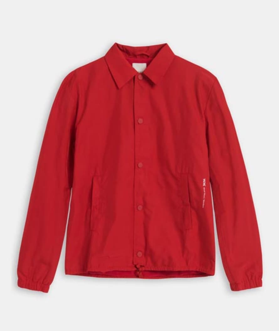 Wood Wood Red Polyester Kael Summer Jacket