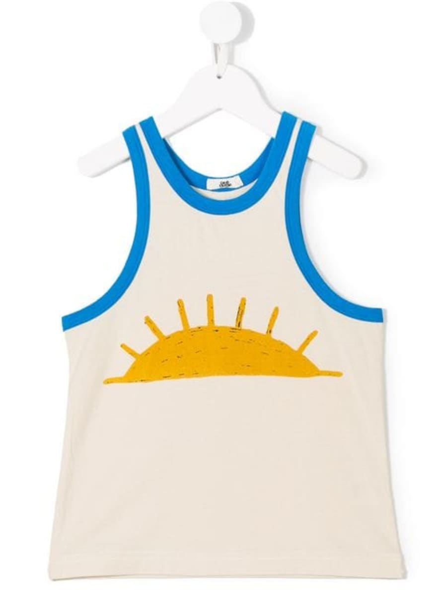 Bandy Button tank top sun