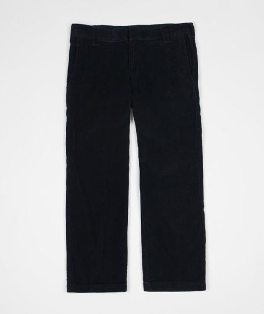 Dickies Navy Polyester Wp873 Cord Work Pant