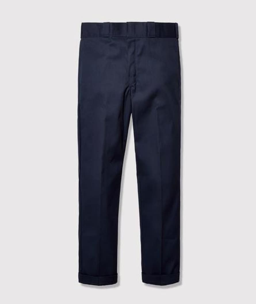 Dickies Dark Navy Polyester 873 Straight Work Pant