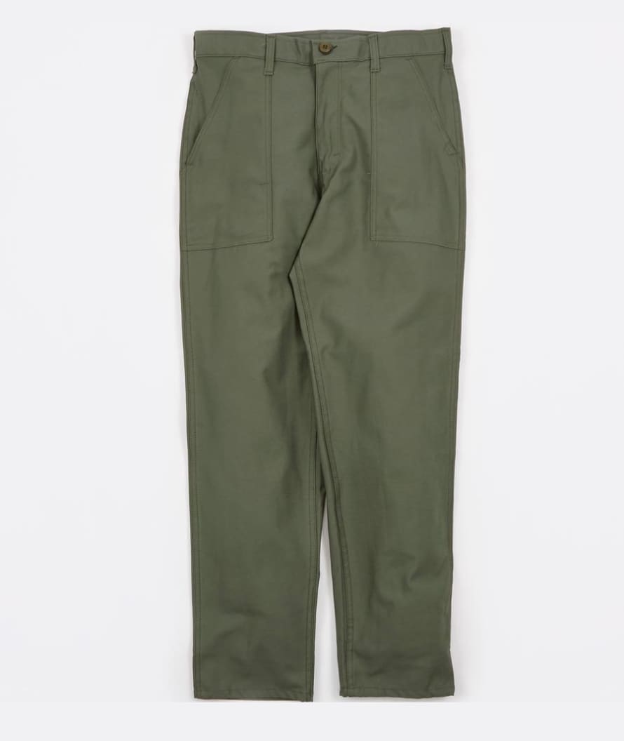 Stan Ray  Olive Sateen Cotton Taper Fit Fatigue Pant