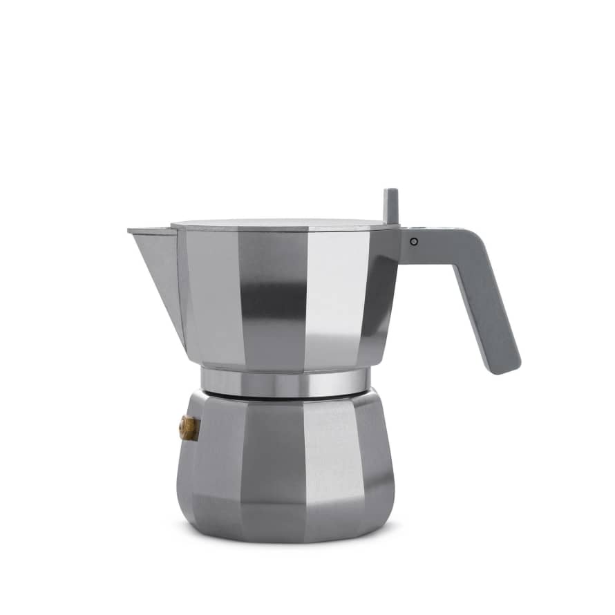Alessi The New Moka 3 Cup Espresso Coffee Maker