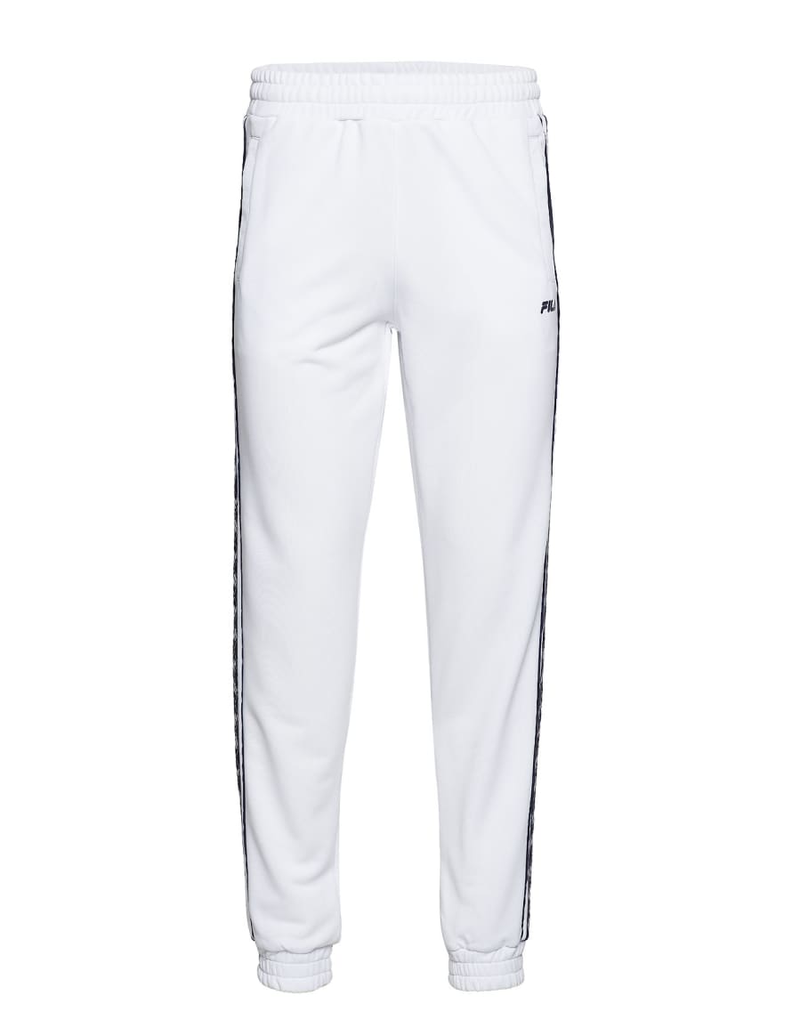 Fila Bright White Polyester Ralph Track Pants