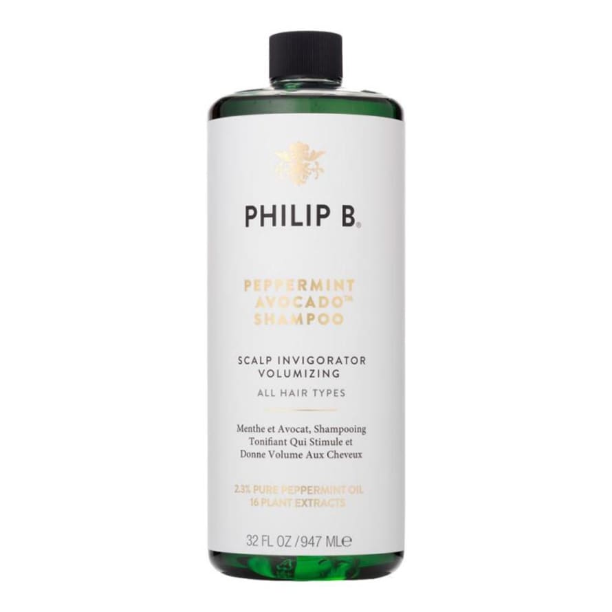 Philip B 947ml Peppermint and Avocado Shampoo