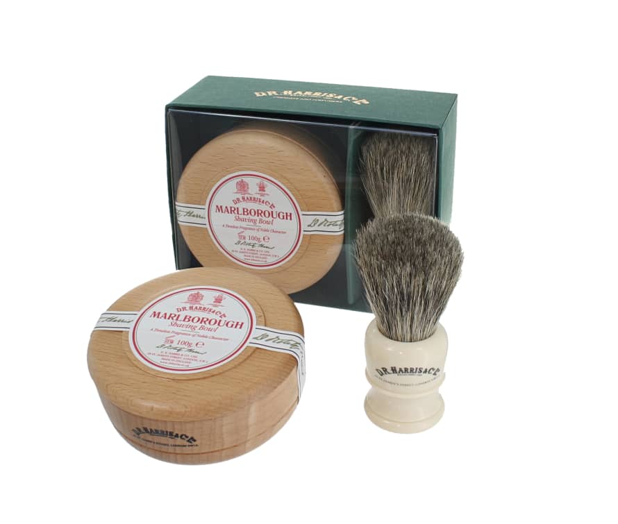 D. R. Harris Marlborough Shaving Gift Set Beech