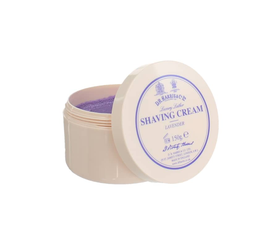 D. R. Harris 150g Lavender Luxury Lather Shaving Cream Bowl 