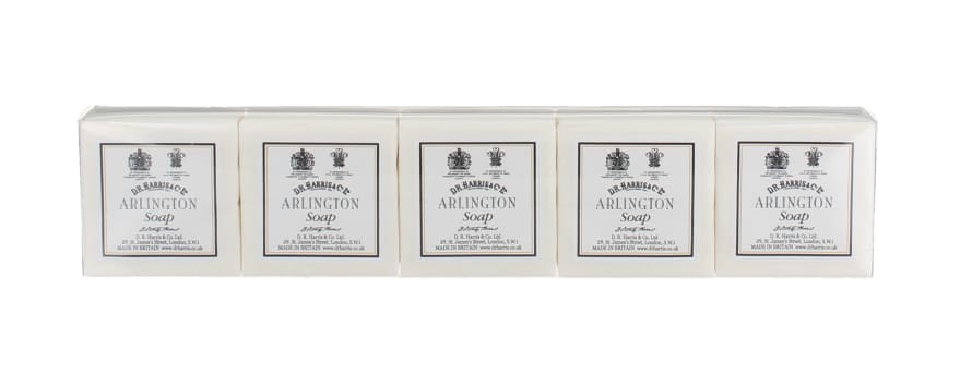 D. R. Harris Arlington Guest Soaps 5 x 40g Pack