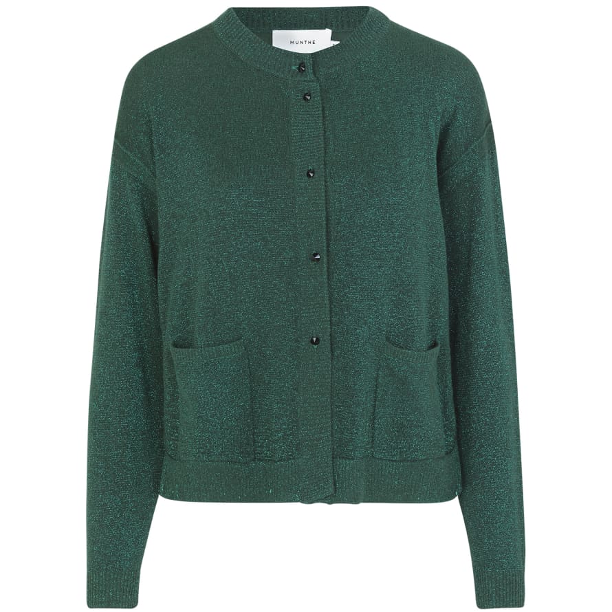 Munthe Green Cotton Ninja Cardigan