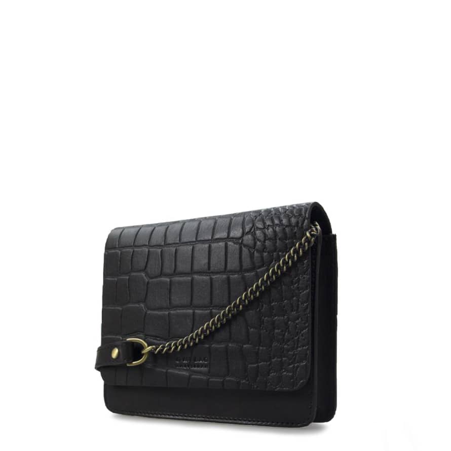 O My Bag  Audrey Mini Croco - Cross Shoulder Bag