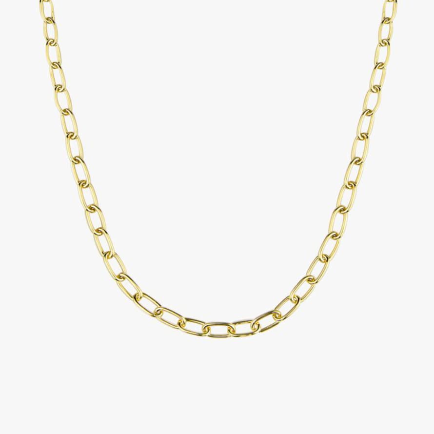 Wildthings Collectables Gold Plated Sterling Silver Chunky Love Necklace