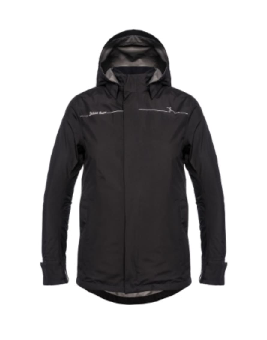 Herno  Black Laminar Bike Crossover Jacket 