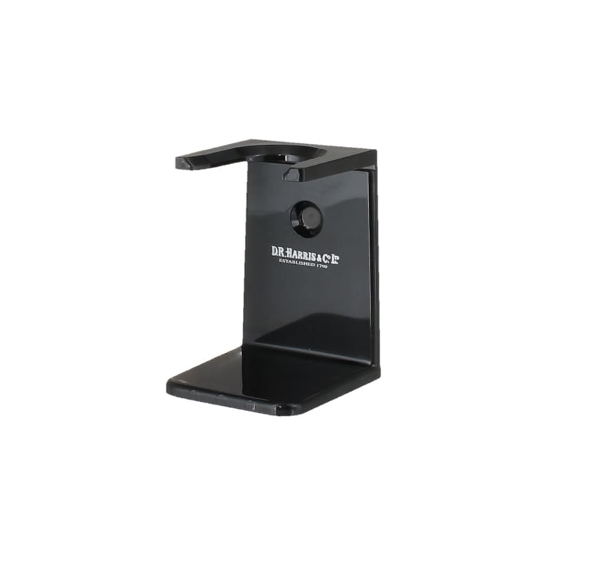 D. R. Harris Ebony Plastic Shaving Brush Stand 