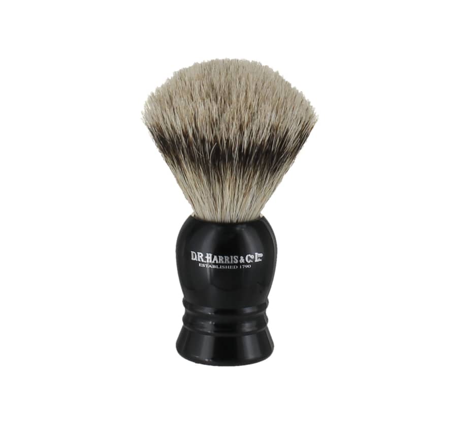 D. R. Harris R3 Super Badger Shaving Brush - Ebony 