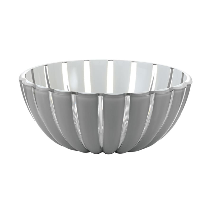 Guzzini 30cm Grey and White Acrylic Grace Bowl