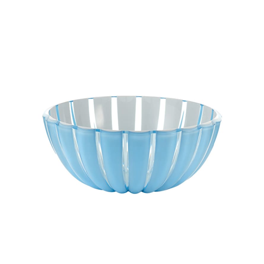 Guzzini 25cm Blue and White Acrylic Grace Bowl