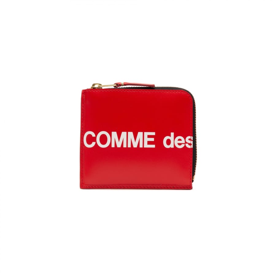 Comme Des Garcons CDG Huge Logo Wallet (Red SA3100HL)