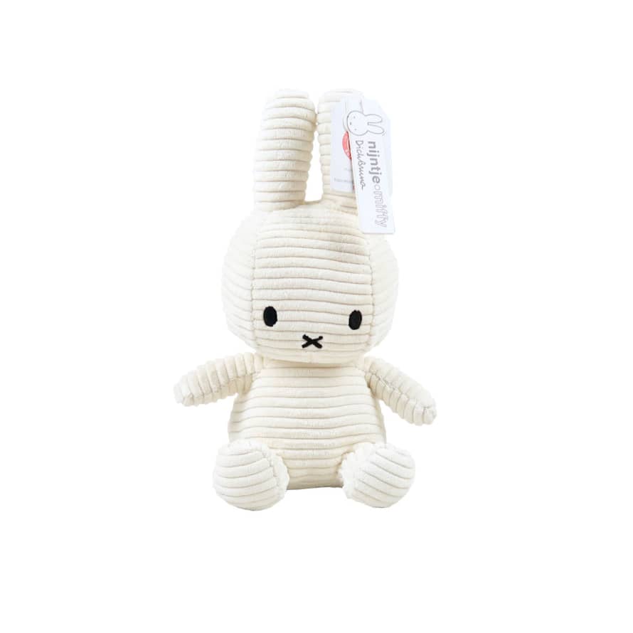 Miffy Corduroy White Miffy - Medium