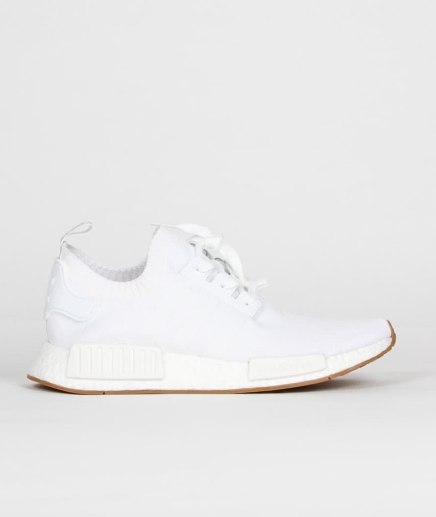 Adidas Originals White Gum Nmd R1 Pk Shoes