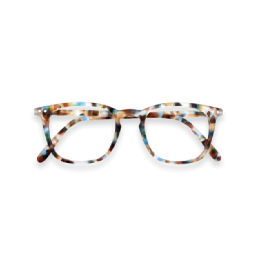 IZIPIZI Blue Tortoise Style E Reading Glasses