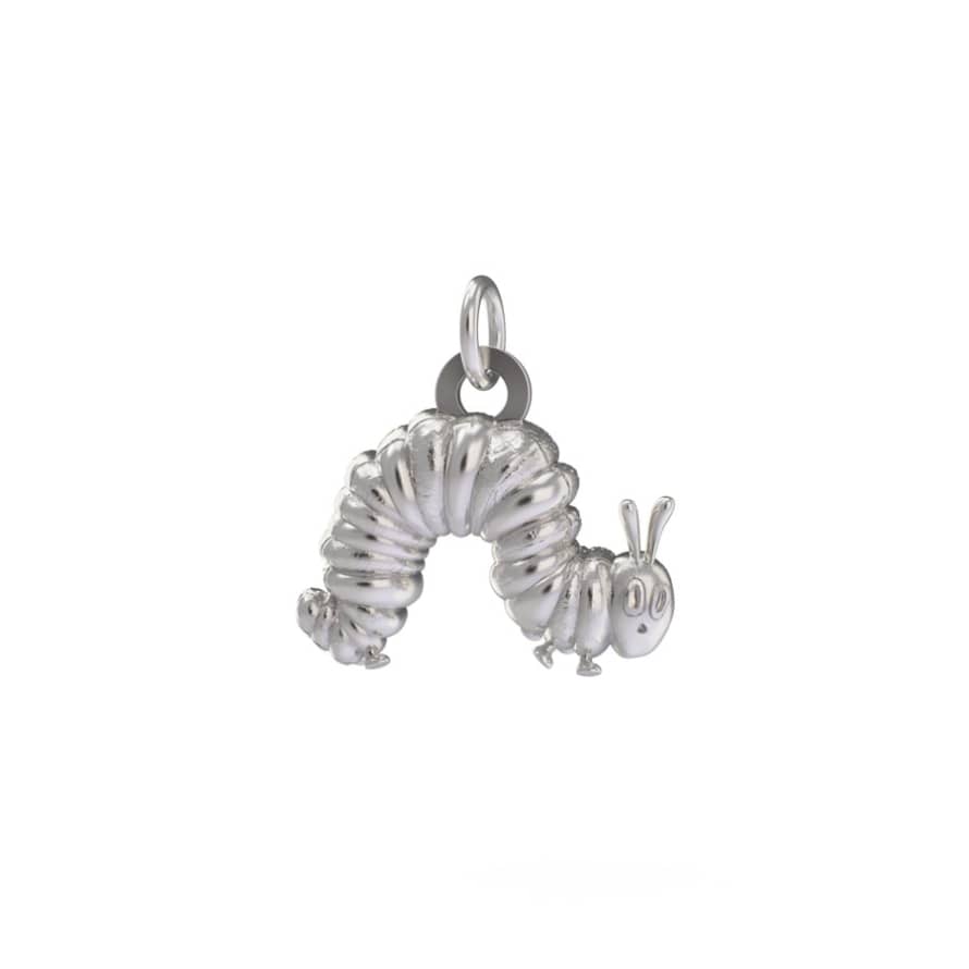 LICENSED TO CHARM Sterling Silver Very Hungry Caterpillar Charm 