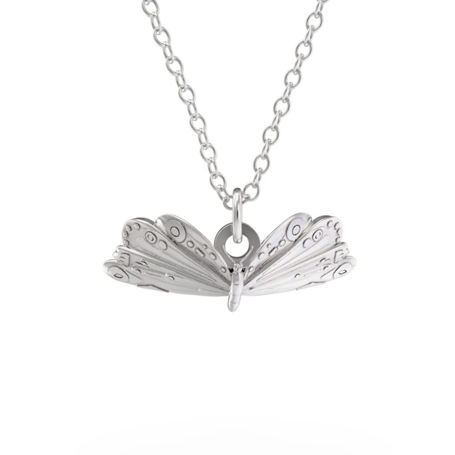 LICENSED TO CHARM Sterling Silver Very Hungry Caterpillar Butterfly Necklace Set