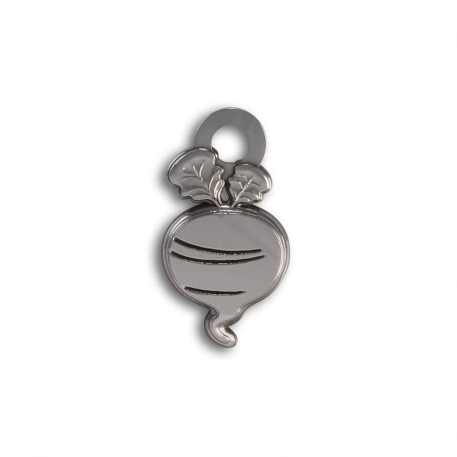 LICENSED TO CHARM Sterling Silver Radish Charm