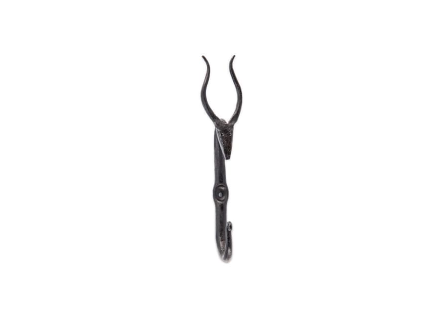 Nkuku Mawi Antelope Hook - Antique Black