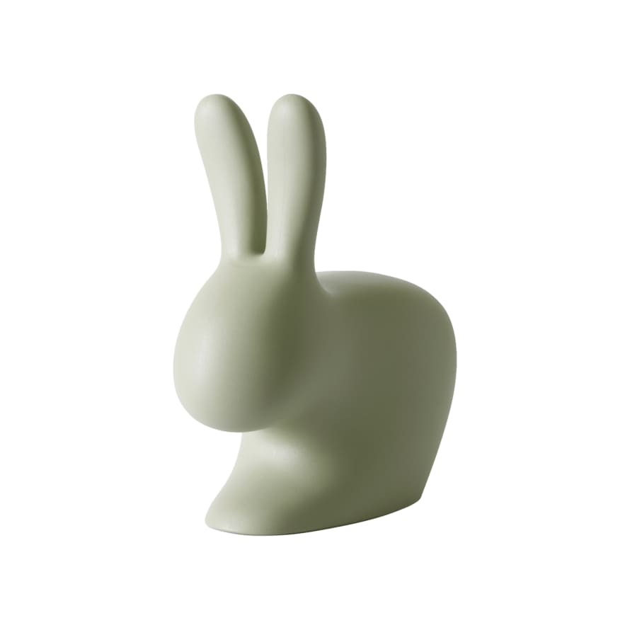 E-Brands Small Green Polyethylene Rabbit Chair