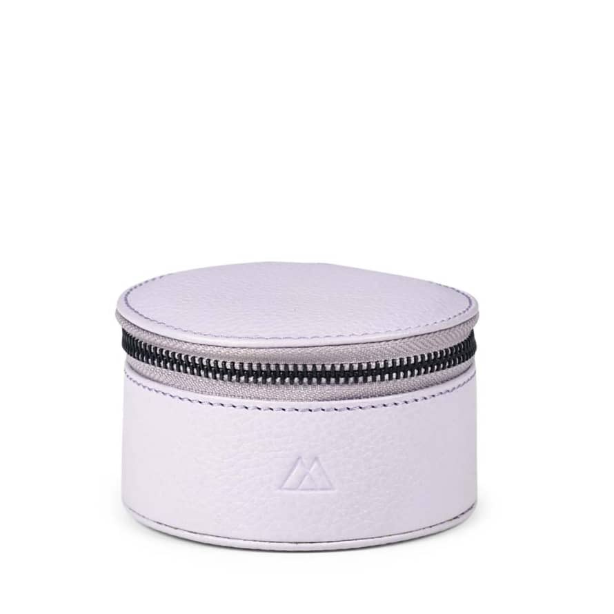 Markberg Large Lavender Leather Lila Jewelry Box