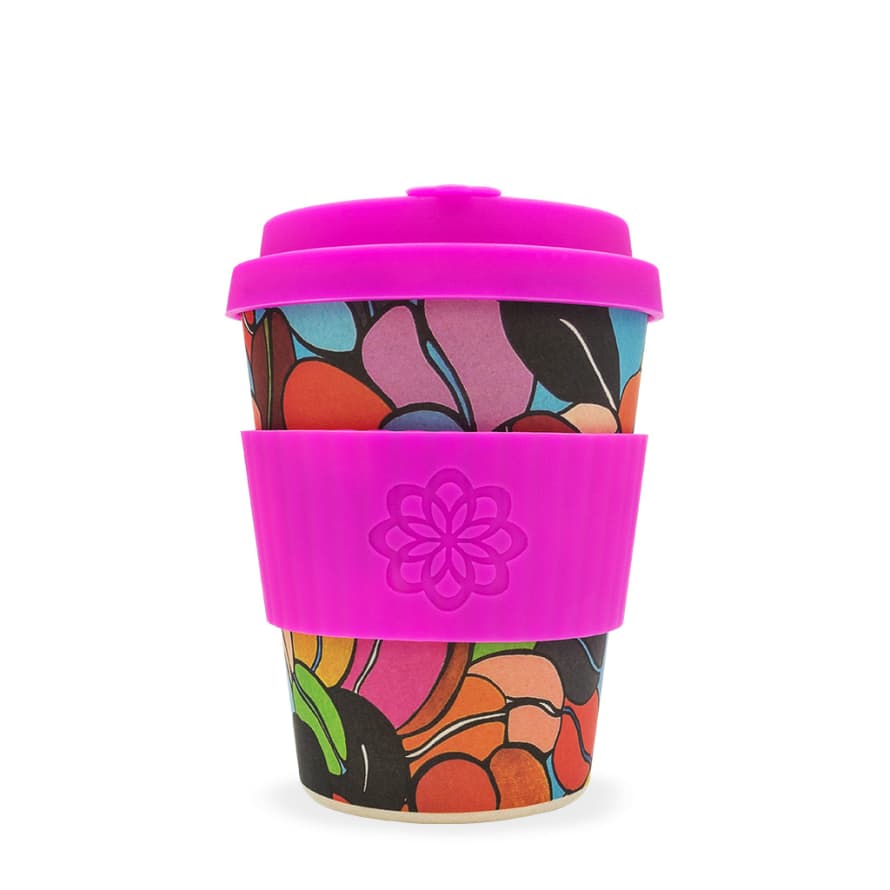 Ecoffee Cup Medium Pink Beans Project Waterfall Couleurs Cafe Ecoffee Cup
