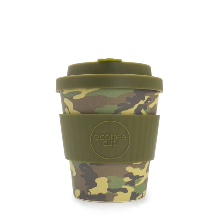 Ecoffee Cup Small Green Camouflage Mike and Eric Ecoffee Cup